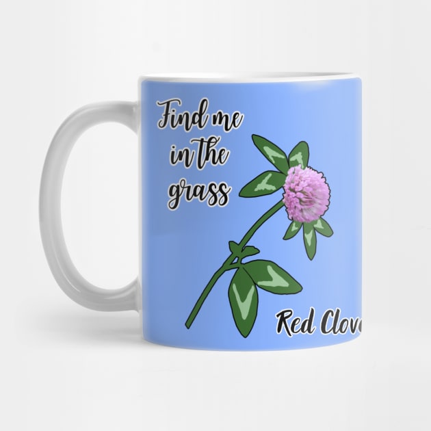 Find me in the grass...Red Clover by Kamila's Ideas